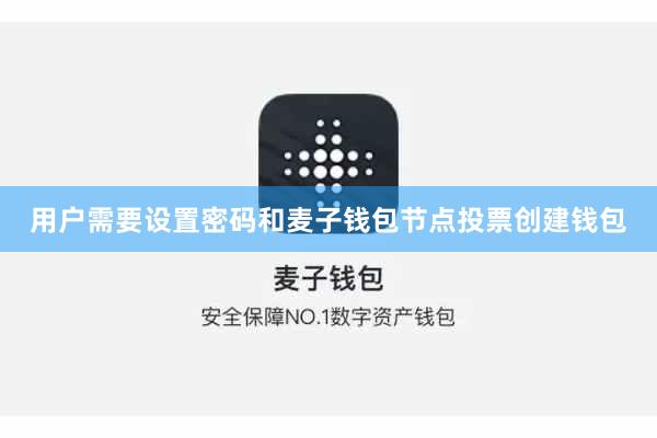用户需要设置密码和麦子钱包节点投票创建钱包